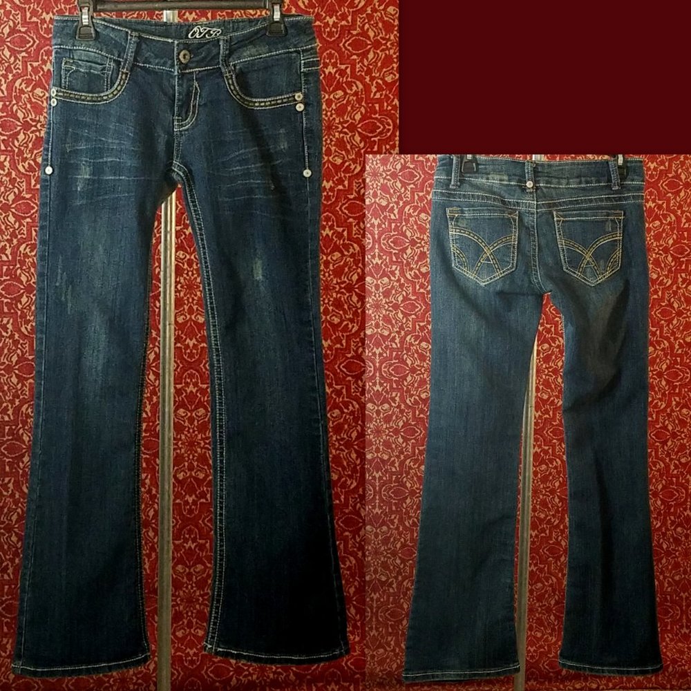 OTB Soft Stretch Boot Cut Jeans 5